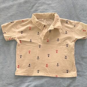 H&M Kids Polo Shirt with Anchor Print